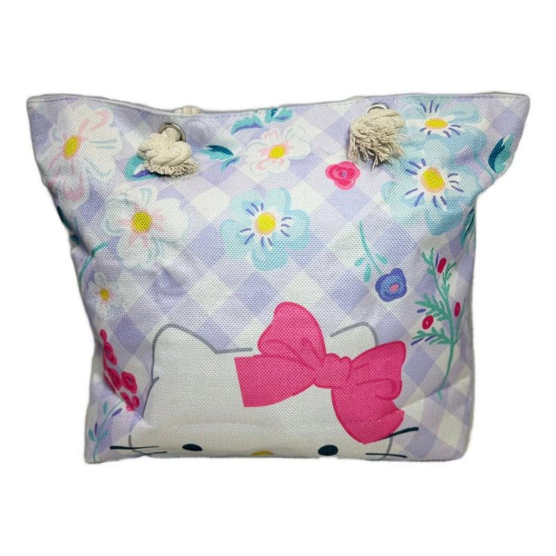 Bolso Cartera Grande Hello Kitty Multiusos