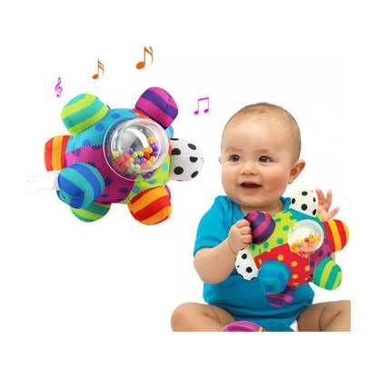 Pelota Sonajero Estimulación Sensorial Del Bebé