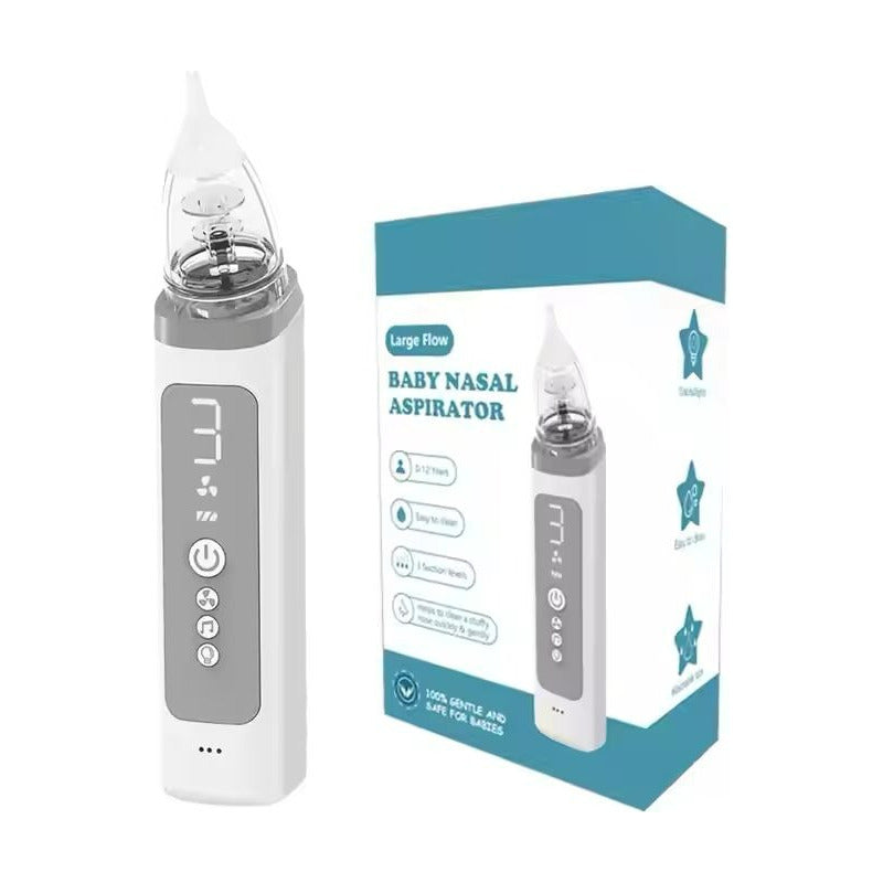 Aspirador Nasal  Bebe Saca Mocos Eléctrico Con Estuche Blanco