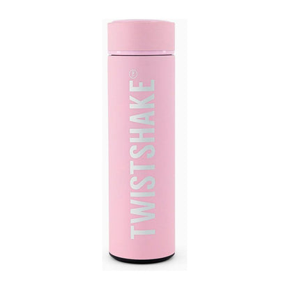 Termo Para Agua Twistshake Hot & Cold 420ml Rosa