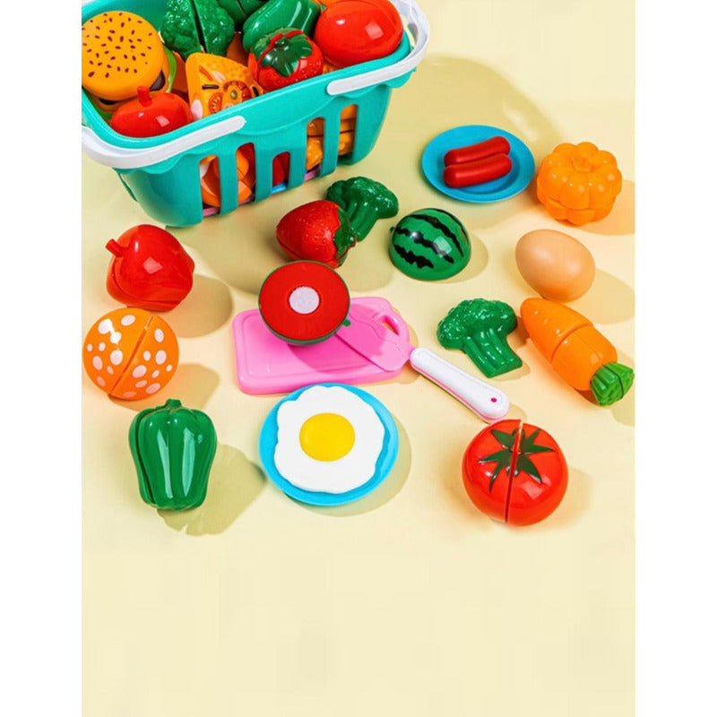 Set Corta Frutas-vegetales - Utensilios De Cocina Niños