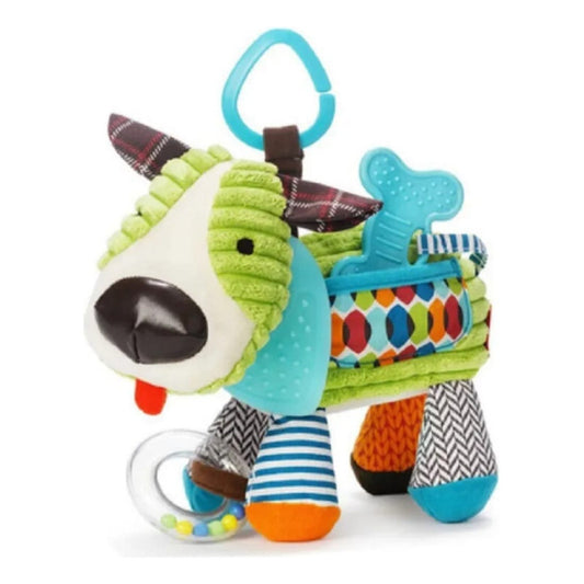 Juguete Peluche Sensorial Bebé Con Sonajero Y Mordedor
