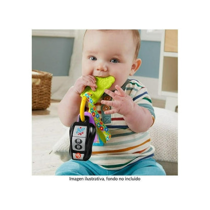 Fisher-price Llavero Sonajero Juega Y Aprende Multicolor Llave