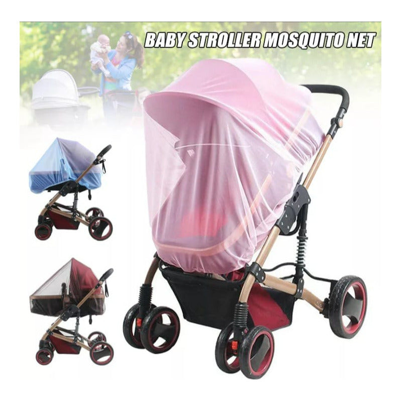 Malla Mosquitero, Cubre Coche Para Bebes, Seguridad De Bebe
