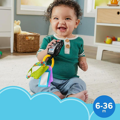 Fisher-price Llavero Sonajero Juega Y Aprende Multicolor Llave