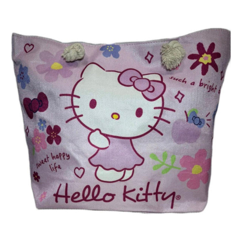 Bolso Cartera Grande Hello Kitty Multiusos