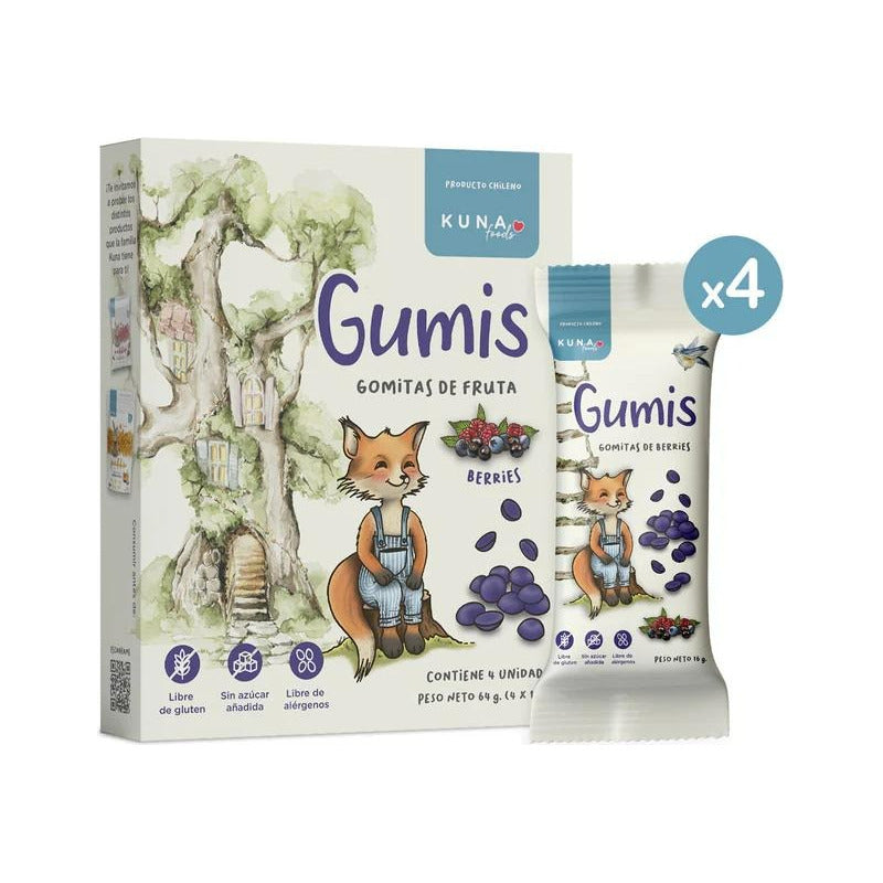 Mix Gumis Gomitas De Frutas Kuna - Niños