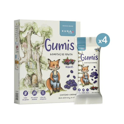 Mix Gumis Gomitas De Frutas Kuna - Niños