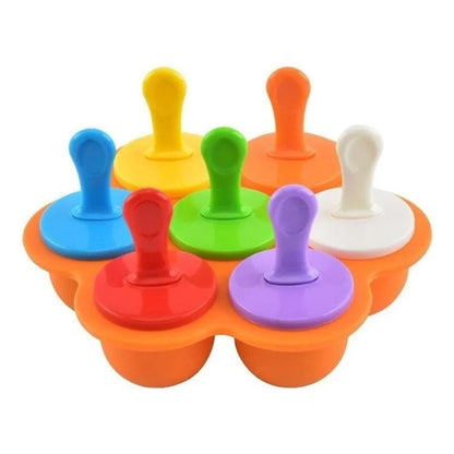 Moldes De Silicona Para Helados Niños Bebé