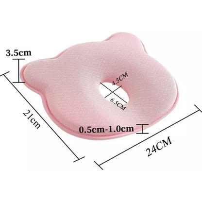 Almohada Para Bebés Cojín Cabeza Plana