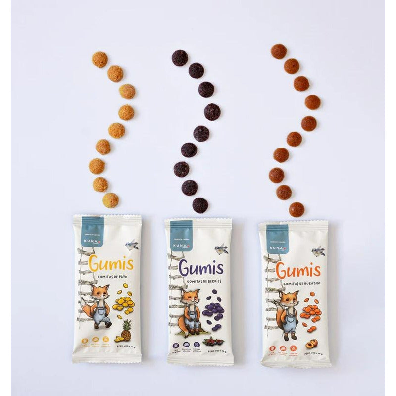 Mix Gumis Gomitas De Frutas Kuna - Niños