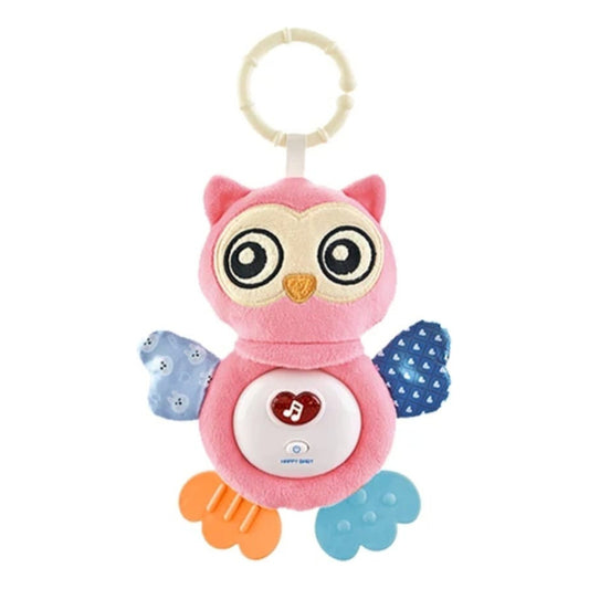 Peluche Con Luz- Sonido - Mordedor Y Colgador Bebé