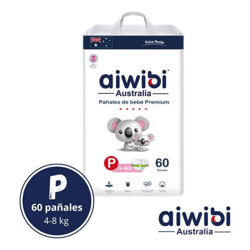 Pañales Aiwibi Dulce Noche P 60 Und Pequeño (P)