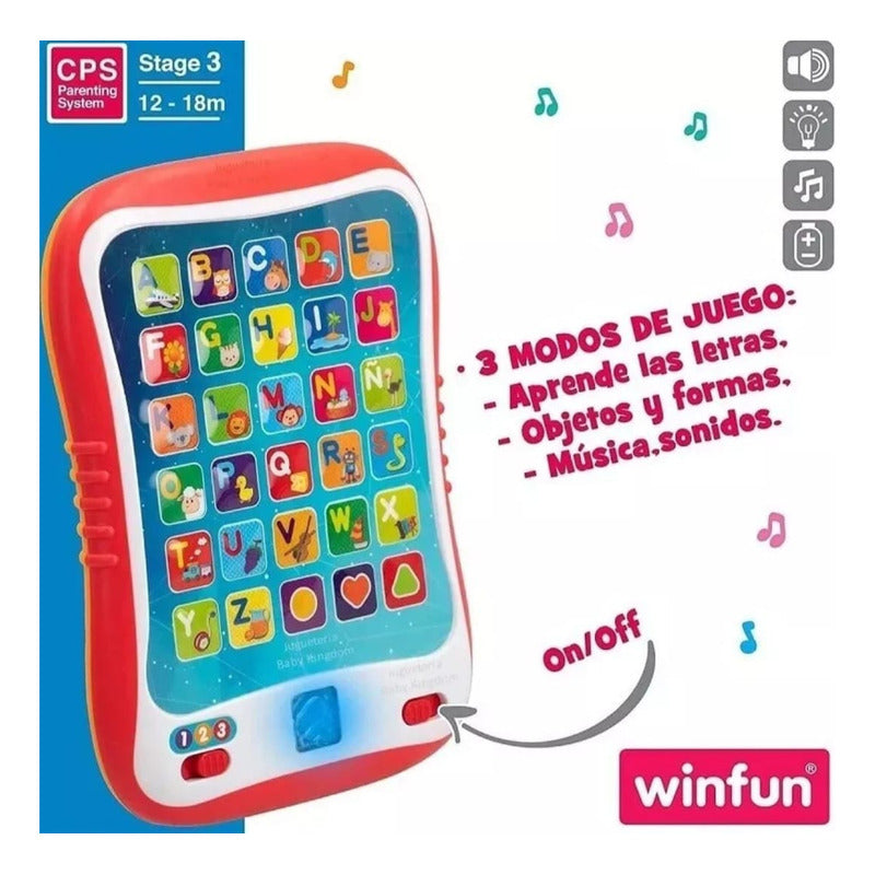 Tablet De Aprendizaje Didáctica Musical Para Bebe-niños