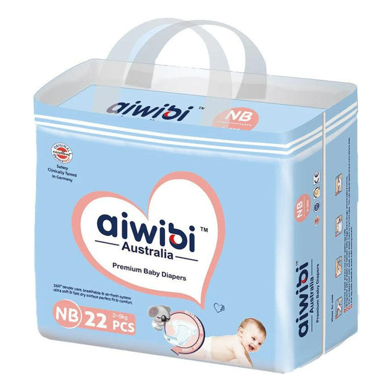 Pañales Premium Aiwibi Ultra Suave Rn Recién Nacido (RN)