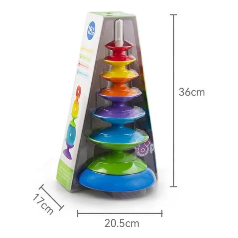 Juego De Apilar Equilibrio Para Bebés -niños Multicolor