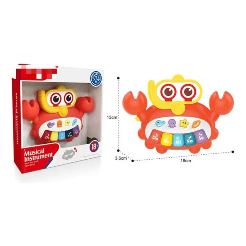 Juego Didáctico Musical Luces Y Sonido Para Bebés