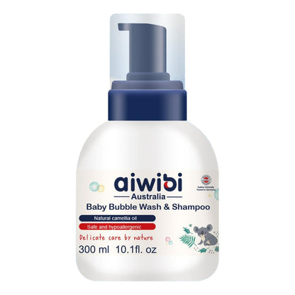 Jabón Y Shampoo De Espuma Para Bebé Aiwibi 300ml