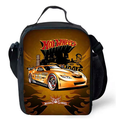 Lonchera - Bolso Escolar Multiusos Niños Diseños Autos
