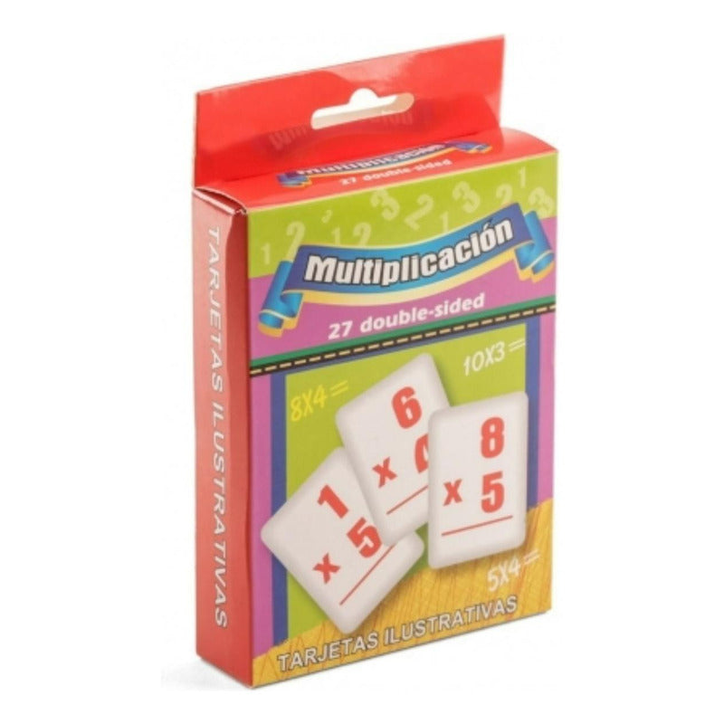Pack Tarjeta Matemáticas Aprendizaje Didáctico Para Niños