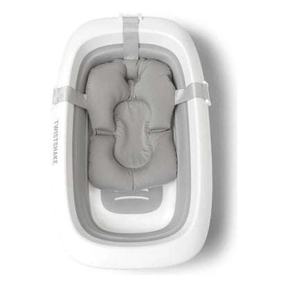 Bañera Plegable Twistshake Con Soporte Pack Baño Accesorios Blanco Bañera Plegable Con Cojin