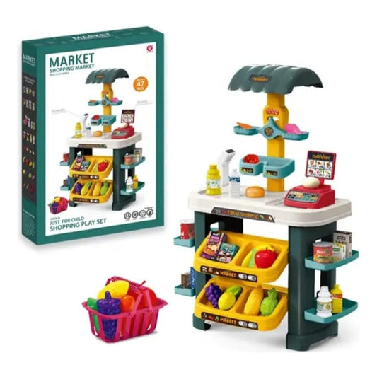 Set Supermercado Juguete Juego De Rol - Mini Market Niños