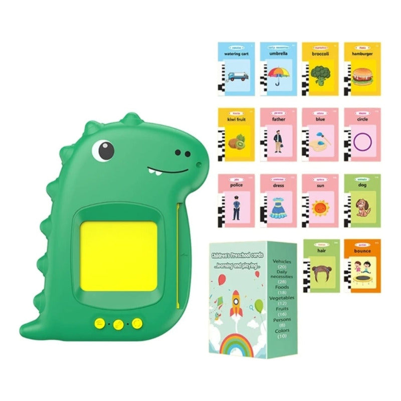 Juego Didáctico Palabras Aprendizaje Bilingüe Para Niños