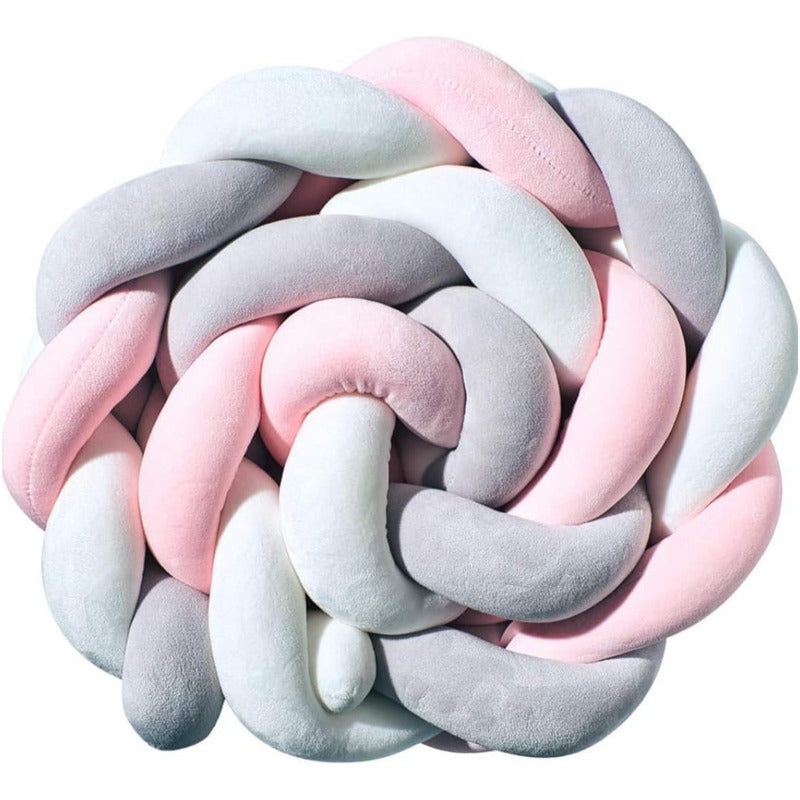 Trenza Cojín Seguridad Para Cuna Bebes Protección