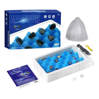 Juego De Mesa Magnetico Competencia De Imanes Niños