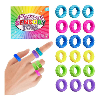 Kit Sensorial Visual Táctil  Antiestrés Multitexturas Niños