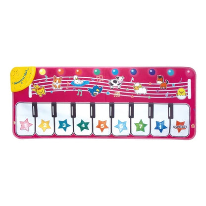 Alfombra Piano Musical Tapete Para Bebés Y Niños