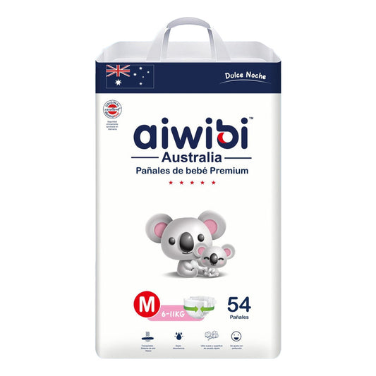 Pañales Aiwibi Dulce Noche M 54 Und Mediano (M)