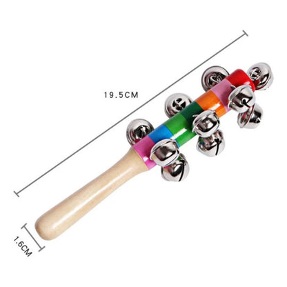 Set Instrumentos Musical Sensorial Madera Para Niños
