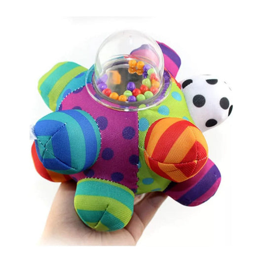 Pelota Sonajero Estimulación Sensorial Del Bebé