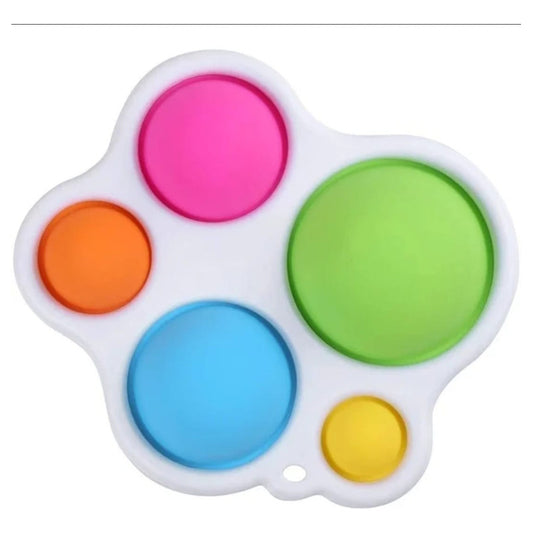 Juguete Mordedor Sensorial Con Pot It Para Bebes