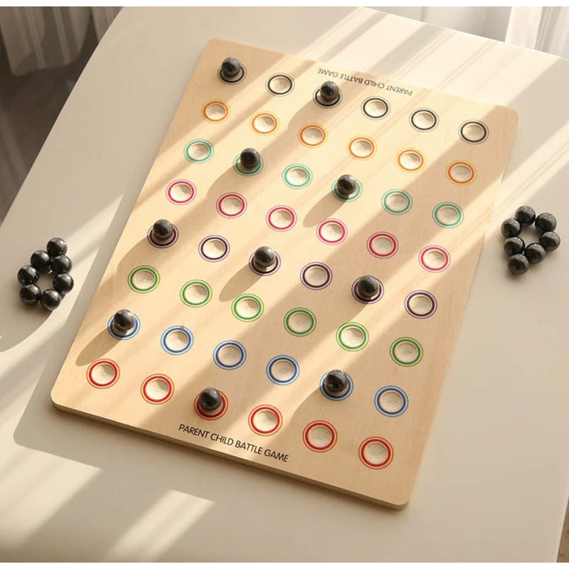 Juego De Mesa Magnetico Competencia De Imanes Niños