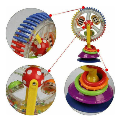 Juego Sonajero Estimulación Sensorial Del Bebé Con Ventosa