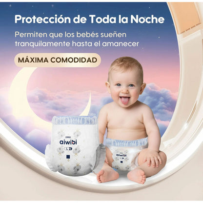 Pañales Aiwibi Pants Dulce Noche Calzoncillos Extra Extra Extra Grande (XXXG)