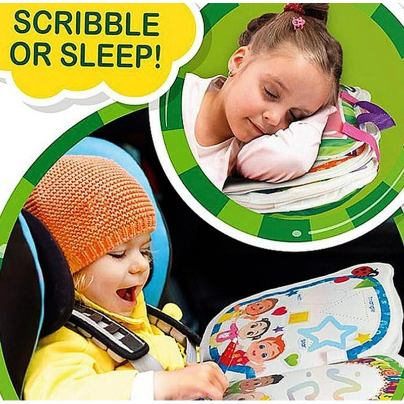 Juego Almohada Didáctica Para Pintar Niños Cocomelon