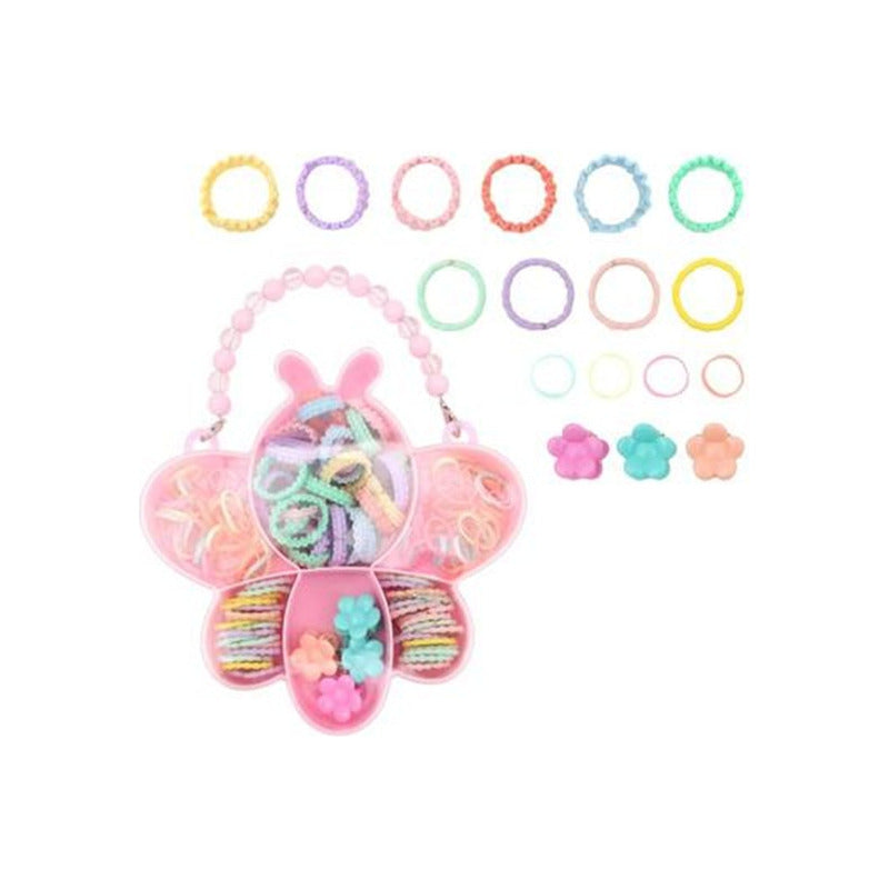 Set Pinches Y Colets Para Niñas-bebes Con Cajita