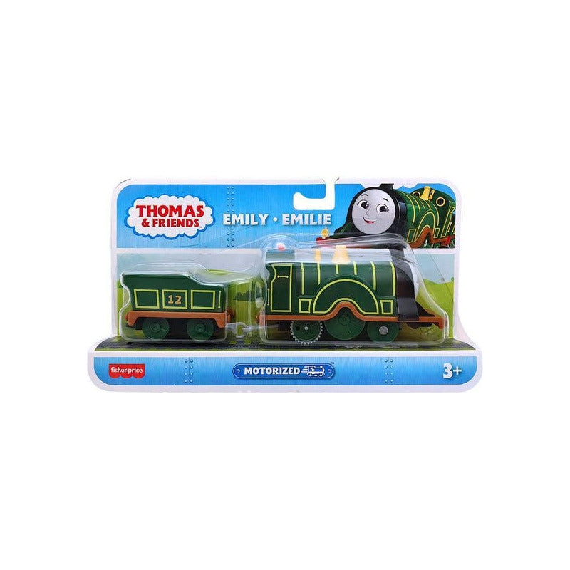Tren Motorizado Juguete Thomas Y Sus Amigos Variados Emily Verde Musgo