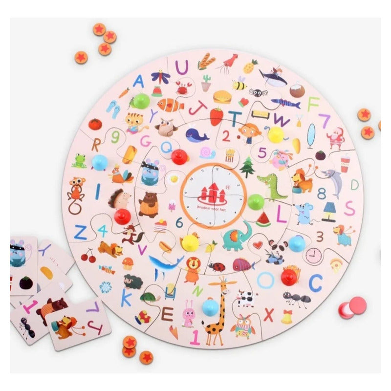 Juego De Mesa Puzzle Detective Ojo De Lince Para La Familia