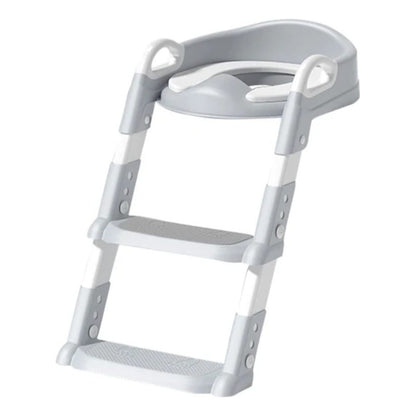 Asiento Adaptador Escalera Inodoro Wc Para Niños Acolchado