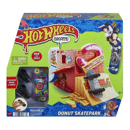 Pista De Juguete - Hot Wheels Skate Estación Niños Skatepark Donas