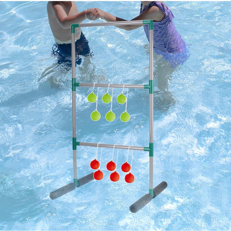 Juego Acuatico Lanza Pelotas Competencia Piscina