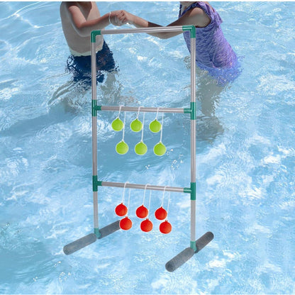 Juego Acuatico Lanza Pelotas Competencia Piscina