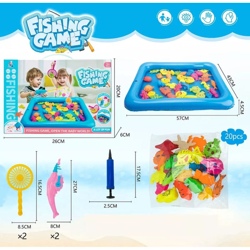Juego Pesca Milagrosa Piscina Niños- Niñas Acuático