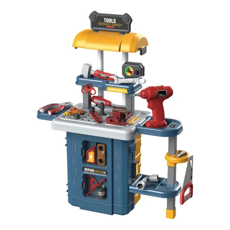 Set Taller De Herramientas Juguete Maleta Juego Roles Niños