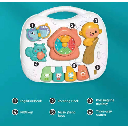 Mesa De Actividades Para Bebé 2 En 1 Musical Celeste