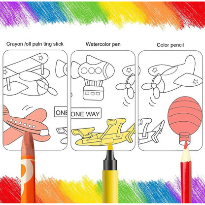 Rollo Papel Para Colorear Dibujo Para Niños Manualidades